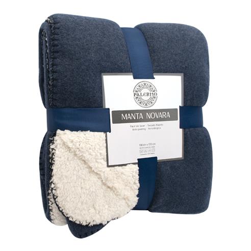 Manta novara 125x170 col. navy