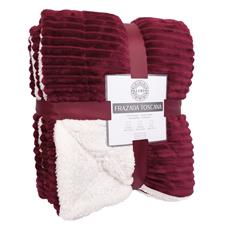 Frazada termica "toscana" 240x210 roja