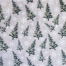 Lino navideño color champagne/verde