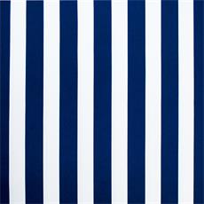 Loneta impermeable rayado azul 150cm