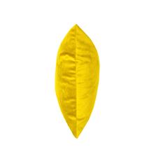 Cojin velvet mostaza 40x40 cm.