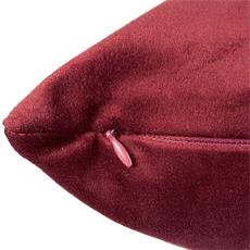 Cojin velvet burdeo 40x40 cm.*