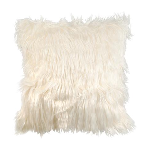 Cojin piel eco col. crudo 43x43 cm.*