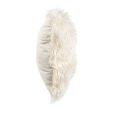 Cojin piel eco col. crudo 43x43 cm.*