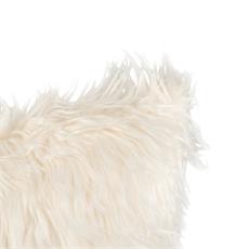 Cojin piel eco col. crudo 43x43 cm.*
