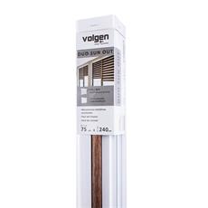 Cort. roller duo s. out 105x240 col. madera