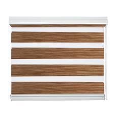 Cort. roller duo 135x240 col. madera