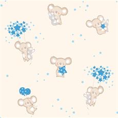 KOALA MARFIL-CELESTE