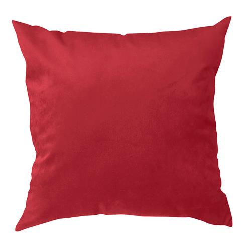 Cojin velvet rojo 40x40 cm.