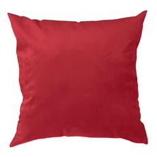 Cojin velvet rojo 40x40 cm.