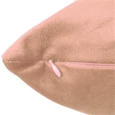 Cojin velvet salmon 40x40 cm.*