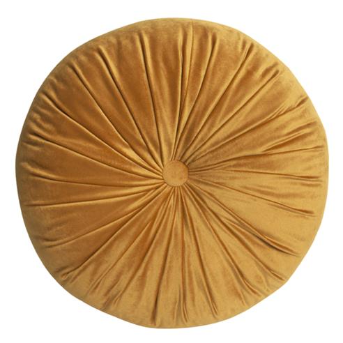 Cojin redondo naranjo 40x40 cm 2