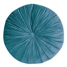 Cojin redondo turqueza 40x40 cm