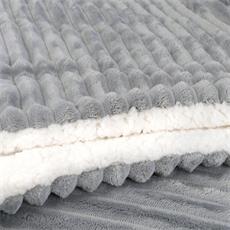 FRAZADA TERMICA "TOSCANA" 200X210 GRIS