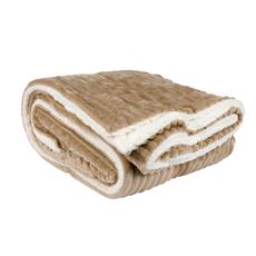 Frazada termica "toscana" 240x210 beige