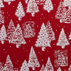 Lino navideño rojo 2108