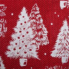 Lino navideño rojo 2108