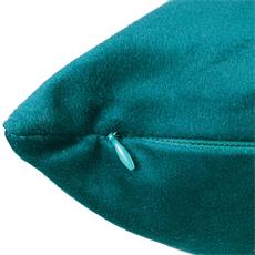 Cojin velvet turquesa 40x40 cm.*
