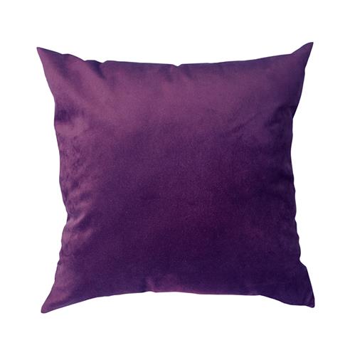 Cojin velvet purpura 40x40 cm.*