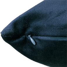 Cojin velvet petroleo 40x40 cm.*