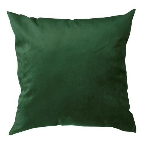 Cojin velvet verde 40x40 cm.