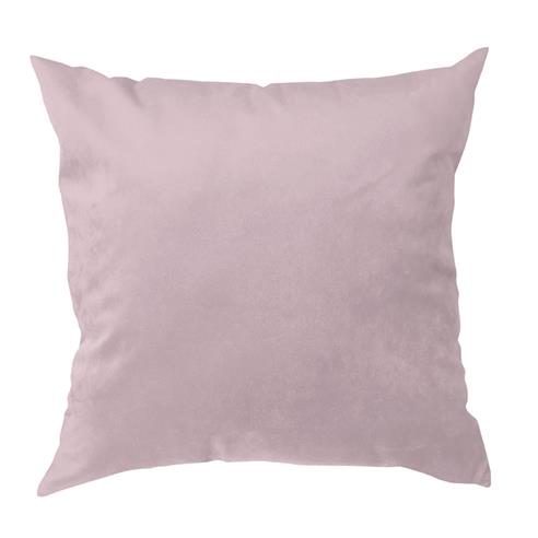 Cojin velvet palo rosa 40x40 cm.