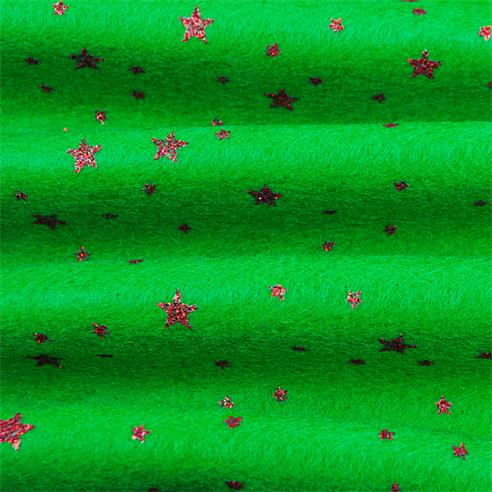 PAÑOLENCY GLITTER-VERDE ROJO 2