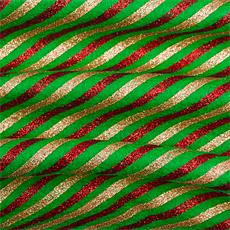PAÑOLENCY GLITTER-VERDE ROJO DORADO