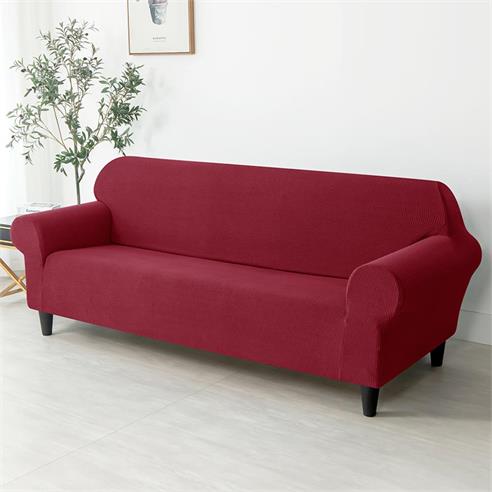 Funda protectora sofa 3 cuerpos col. burdeo