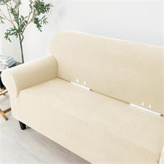 Funda protectora sofa 2 cuerpo col. bco/marfil