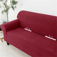 Funda protectora sofa 3 cuerpos col. burdeo