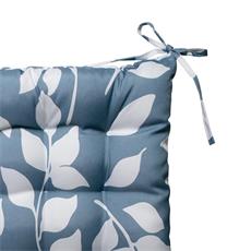 Cojin para silla 40x40 dis. prado azul