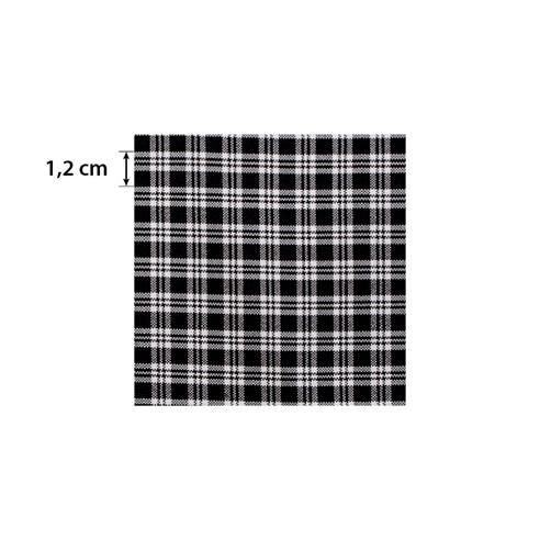TELA CUADRILLÉ-COLOR NEGRO 2
