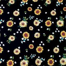 Est. dieciochero "girasol" col. negro