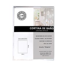 Cort. conf.baño dis. margarita 180x180