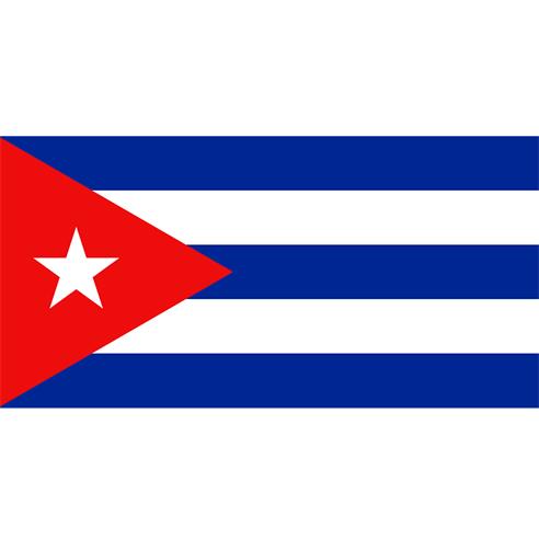 Bandera cuba est. 60x90