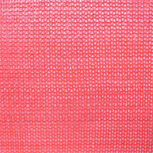Malla raschel 65% col. rojo rollo 100 mt x 4.2 ancho