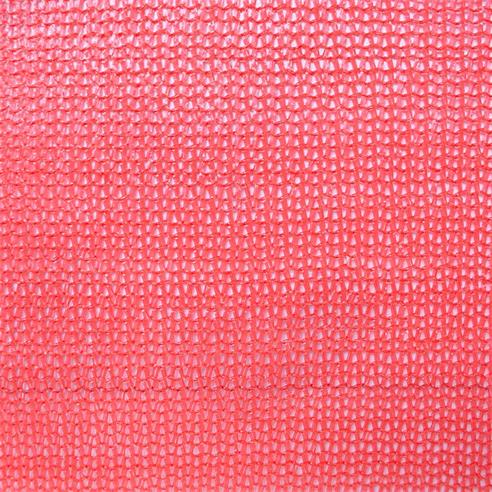 Malla raschel 65% col. rojo rollo 100 mt x 4.2 ancho