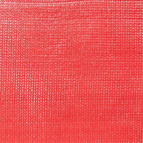 Malla raschel 80% col. rojo rollo 100 mt x 4.2 ancho