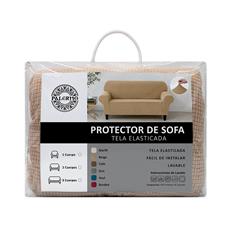 Funda protectora sofa 1 cuerpo col. beige