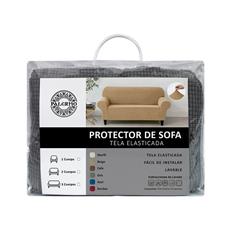 Funda protectora sofa 1 cuerpo col. gris