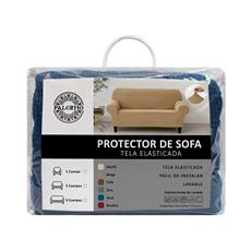 Funda protectora sofa 3 cuerpos col. azul