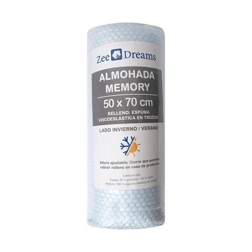 Almohada memory 50x70 lados inv/ver