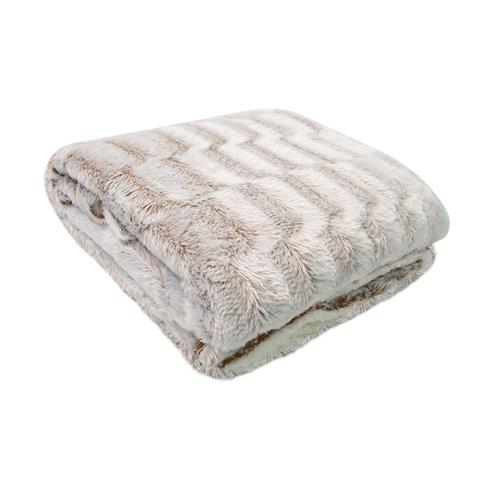 Manta rabbit 130x150 color beige 2