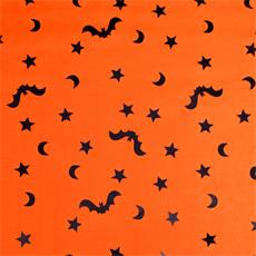 Tafeta "bat 811" naranja/negro