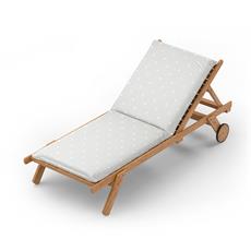 Loneta impermeable est. lunares beige 150cm
