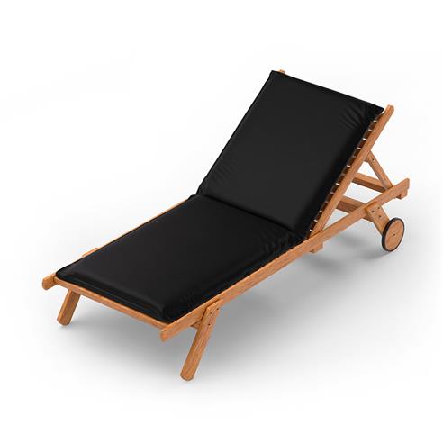 Loneta impermeable lisa negro 150cm 2