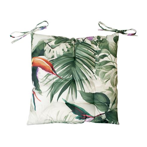 Cojin para silla 40x40 dis. tropical