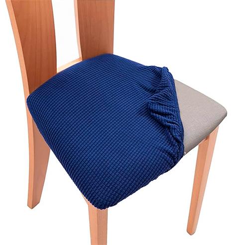 Cubre silla asiento color azul 2