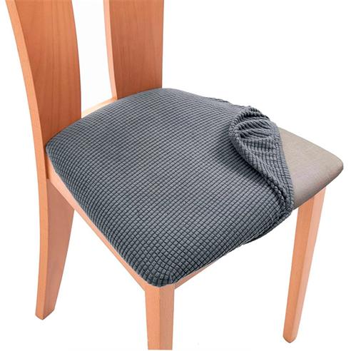 Cubre silla asiento color gris 2